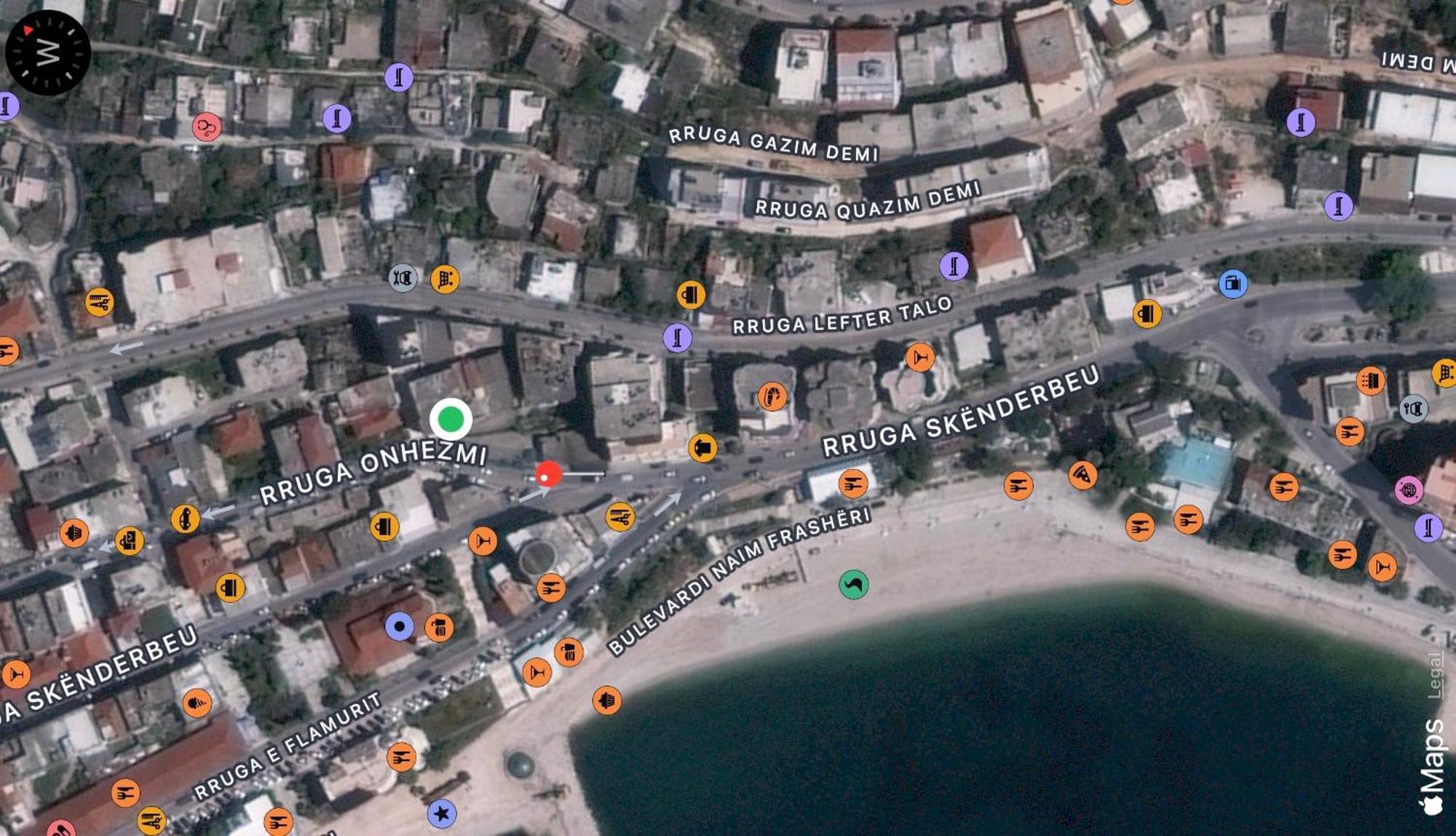 Aries Apartments Sarande Luaran gambar